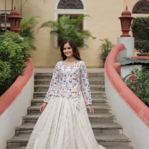 Premium Designer Sequins Embroidered Ready-To-Wear Co-ord Set