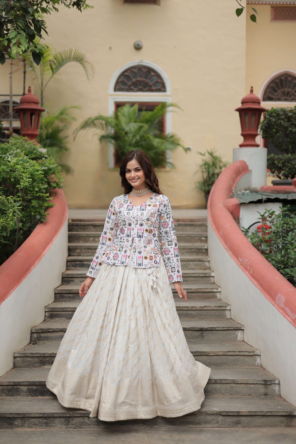 Premium Designer Sequins Embroidered Ready-To-Wear Co-ord Set